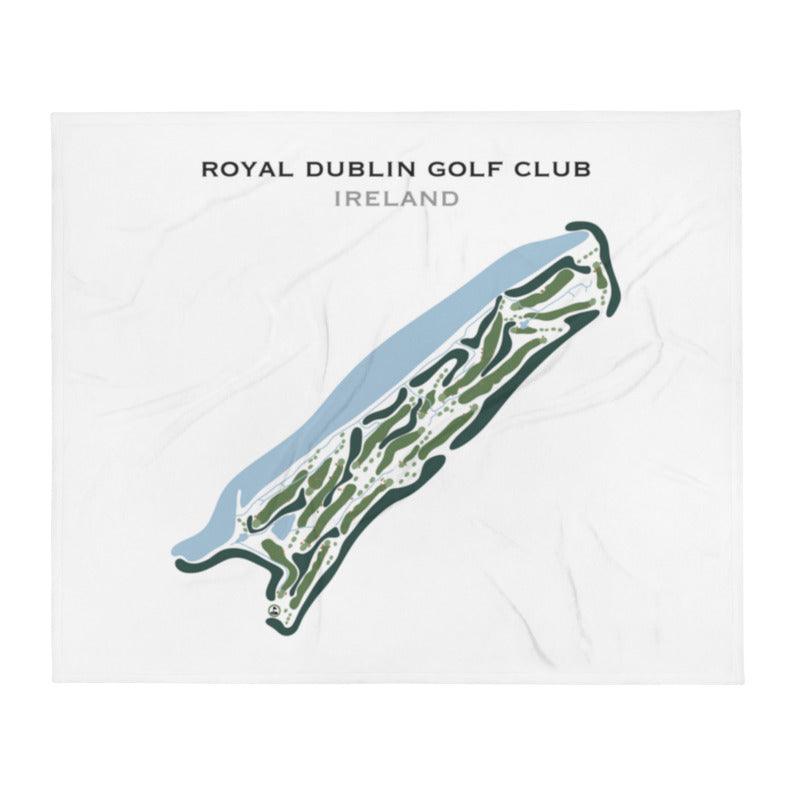 Royal Dublin Golf Club, Ireland - Printed Golf Courses - Golf Course Prints