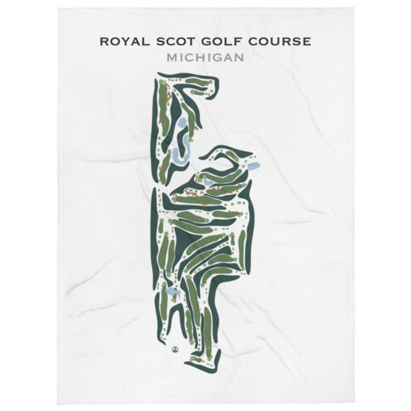 Royal Scot Golf Course, Michigan - Printed Golf Courses - Golf Course Prints