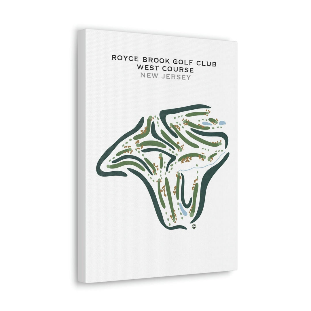 Royce Brook Golf Club West Course, New Jersey - Printed Golf Courses - Golf Course Prints