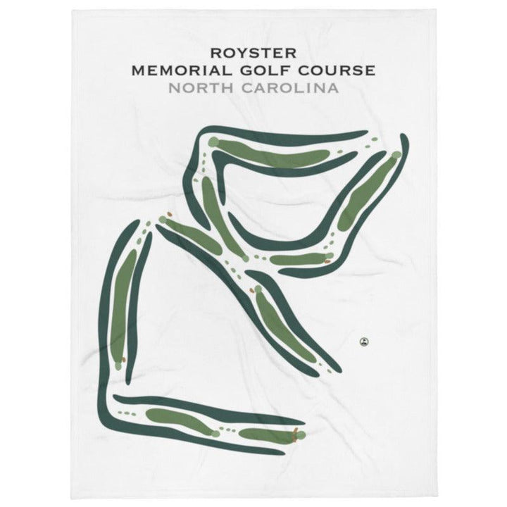 Royster Memorial Golf Course, North Carolina - Printed Golf Courses - Golf Course Prints