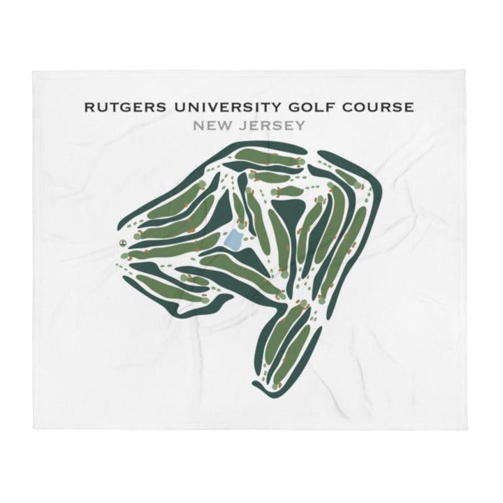 Rutgers University Golf Course, New Jersey - Printed Golf Courses - Golf Course Prints