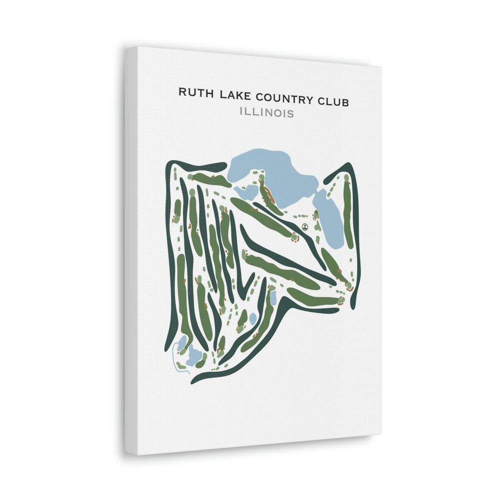 Ruth Lake Country Club, Illinois - Printed Golf Courses - Golf Course Prints