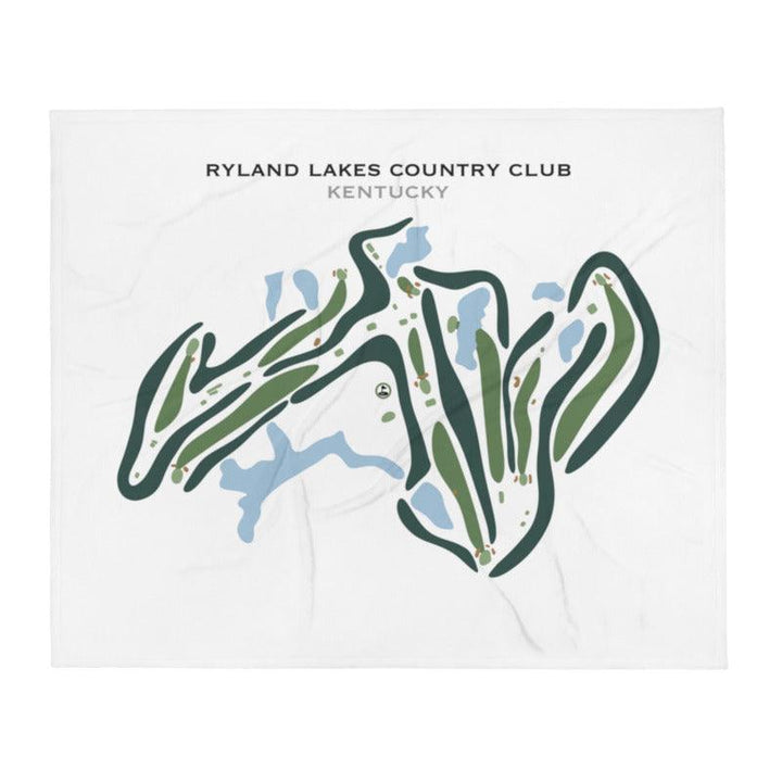 Ryland Lakes Country Club, Kentucky - Printed Golf Courses - Golf Course Prints