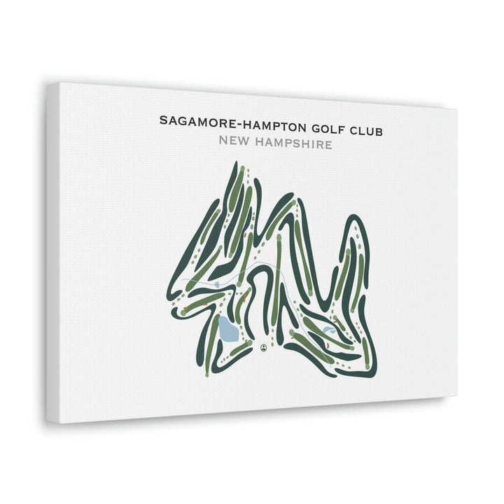 Sagamore - Hampton Golf Club, New Hampshire - Printed Golf Courses - Golf Course Prints