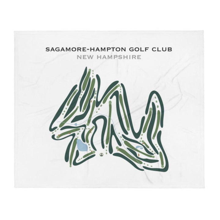 Sagamore - Hampton Golf Club, New Hampshire - Printed Golf Courses - Golf Course Prints