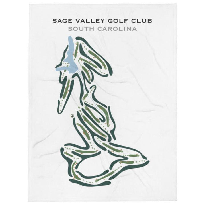 Sage Valley Golf Club, South Carolina - Printed Golf Courses - Golf Course Prints