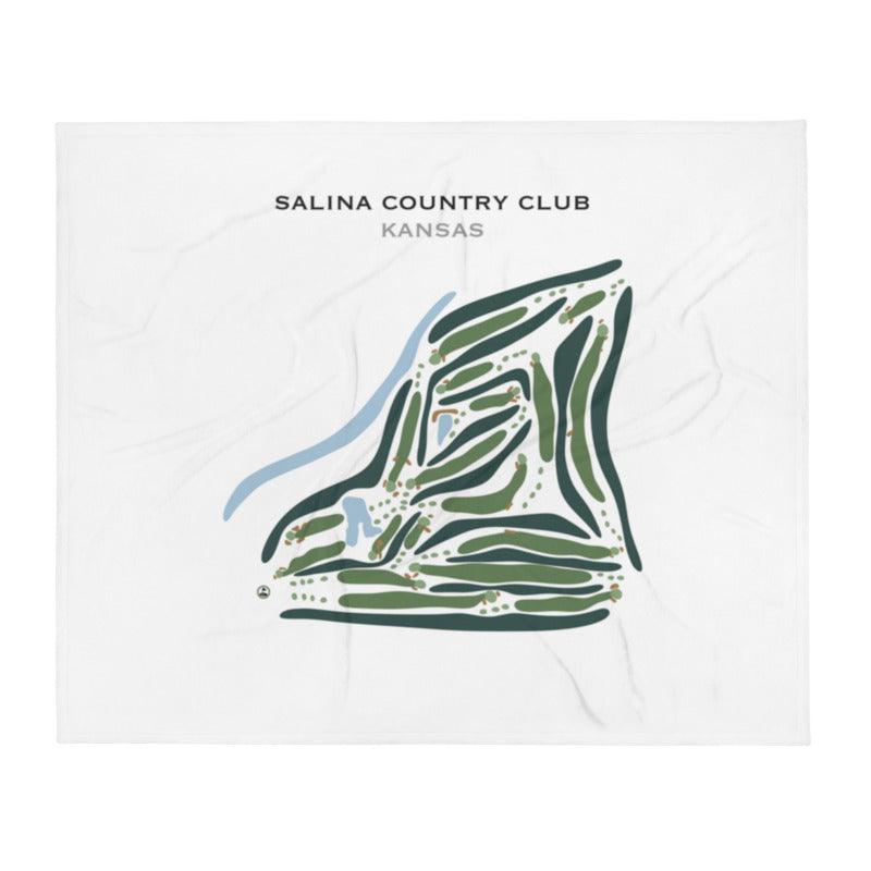 Salina Country Club, Kansas - Printed Golf Courses - Golf Course Prints
