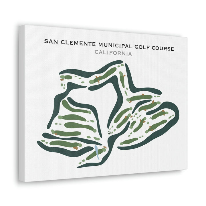 San Clemente Municipal Golf Course, California - Printed Golf Courses - Golf Course Prints