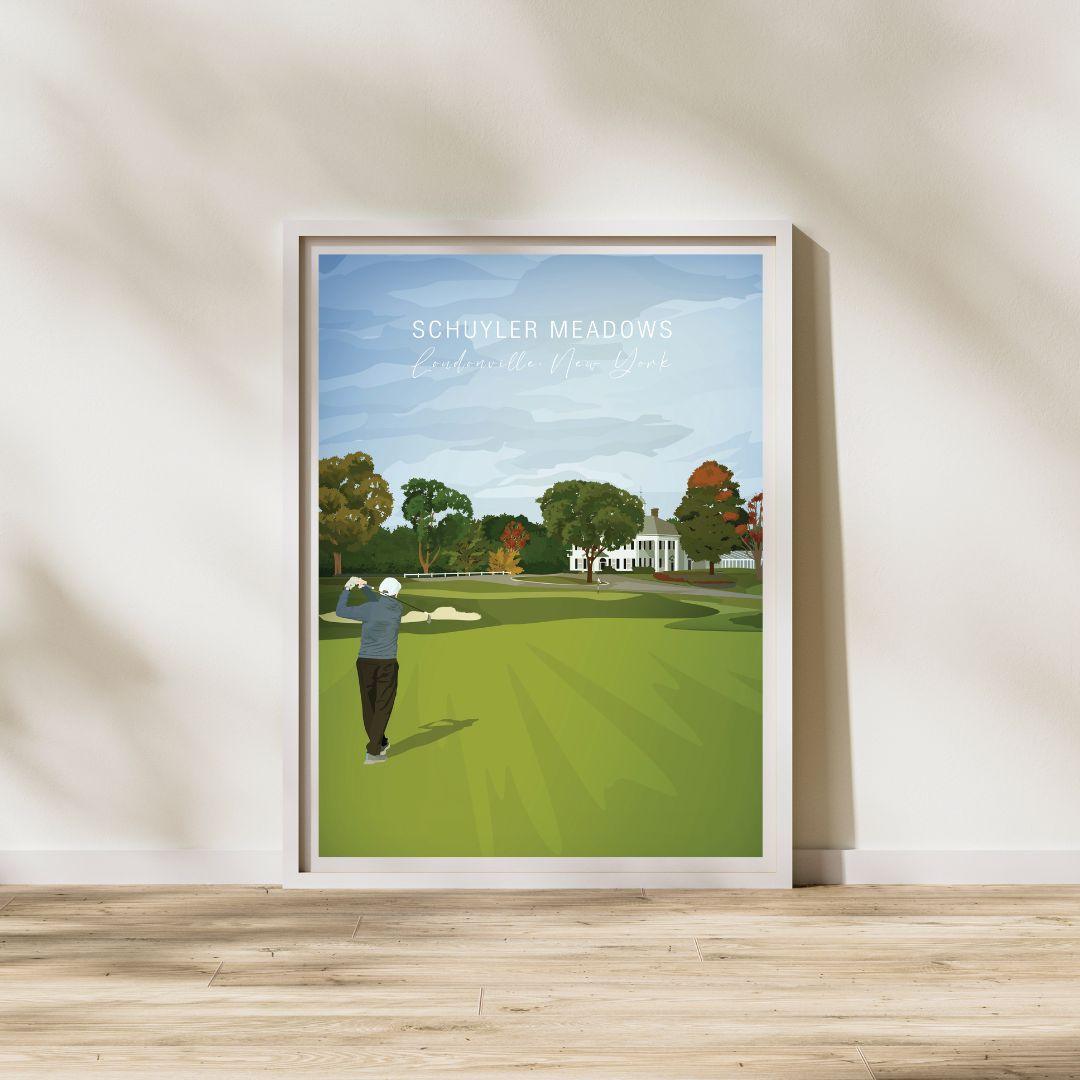 Schuyler Meadows Club | New York | Golf Course Prints - Golf Course Prints