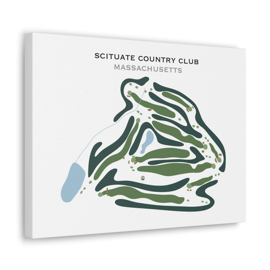 Scituate Country Club, Massachusetts - Printed Golf Courses - Golf Course Prints