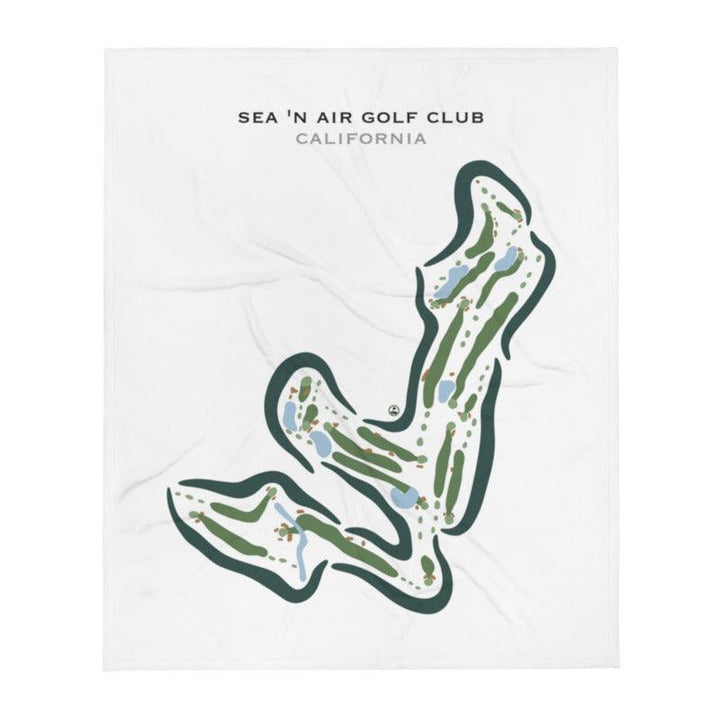 Sea 'N Air Golf Club, California - Printed Golf Courses - Golf Course Prints