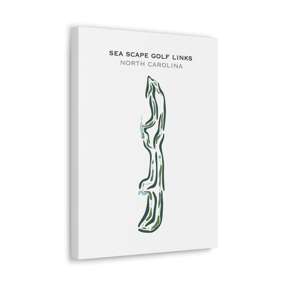 Sea Scape Golf Links, North Carolina - Printed Golf Courses - Golf Course Prints