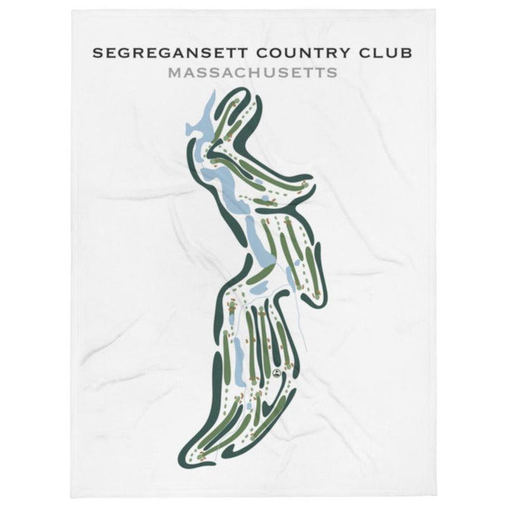 Segregansett Country Club, Massachusetts - Printed Golf Courses - Golf Course Prints