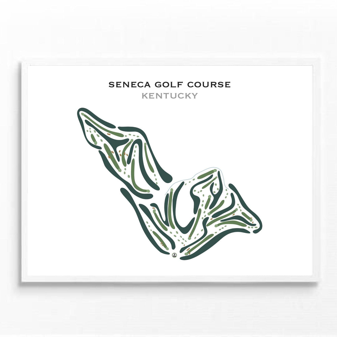 Seneca Golf Course, Kentucky - Printed Golf Courses - Golf Course Prints