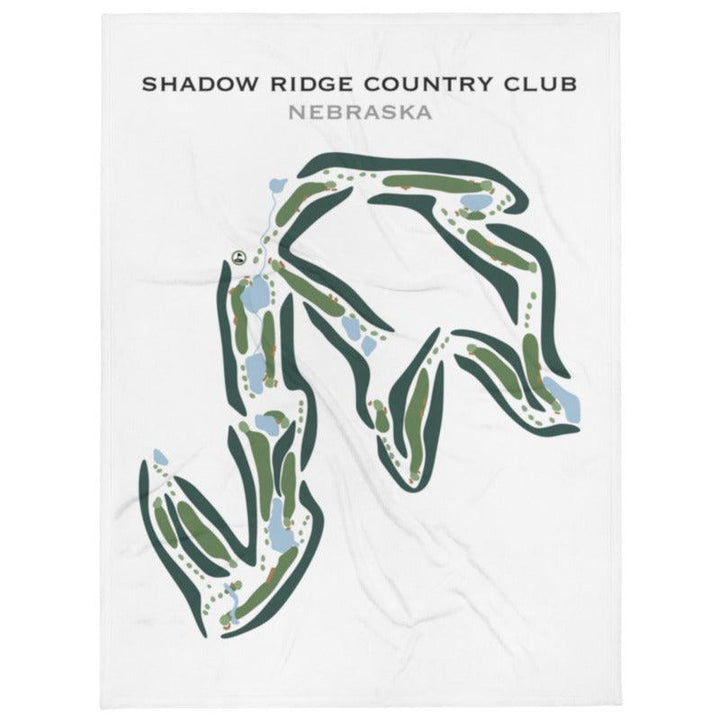 Shadow Ridge Country Club, Nebraska - Printed Golf Courses - Golf Course Prints