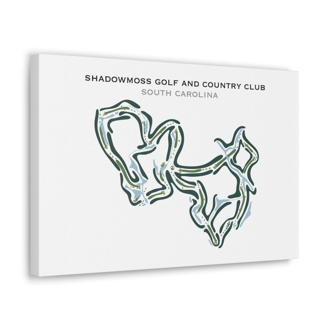 Shadowmoss Golf & Country Club, South Carolina - Printed Golf Courses - Golf Course Prints