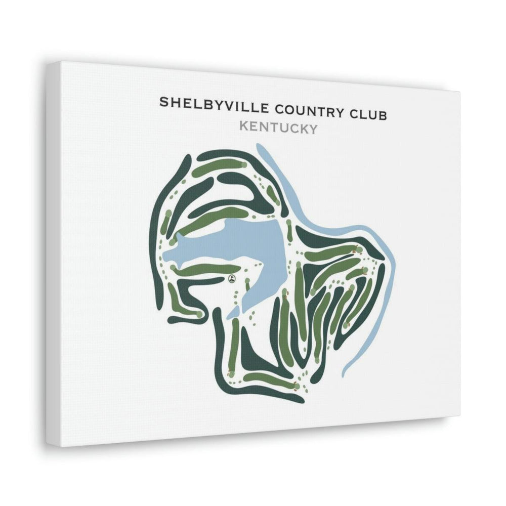 Shelbyville Country Club, Kentucky - Printed Golf Courses - Golf Course Prints