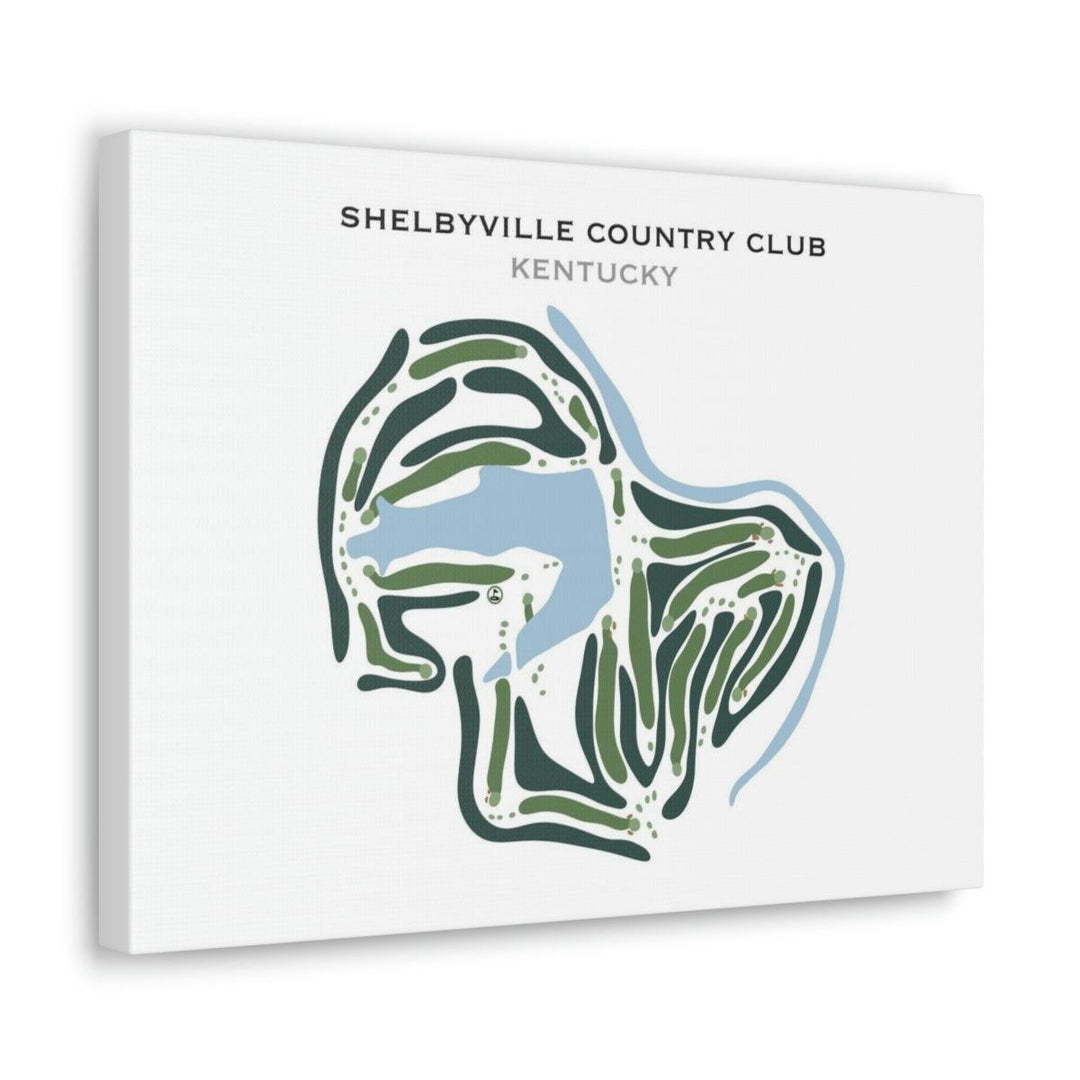 Shelbyville Country Club, Kentucky - Printed Golf Courses - Golf Course Prints