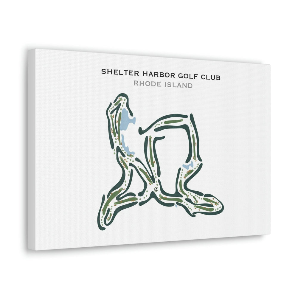 Shelter Harbor Golf Club‎, Rhode Island - Printed Golf Courses - Golf Course Prints