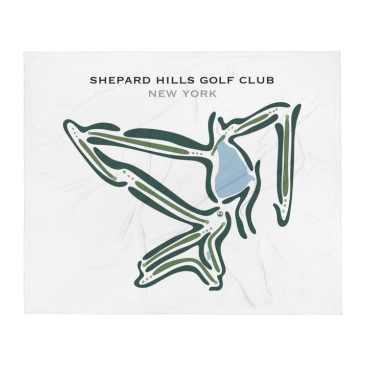 Shepard Hills Golf Club, New York - Printed Golf Courses - Golf Course Prints