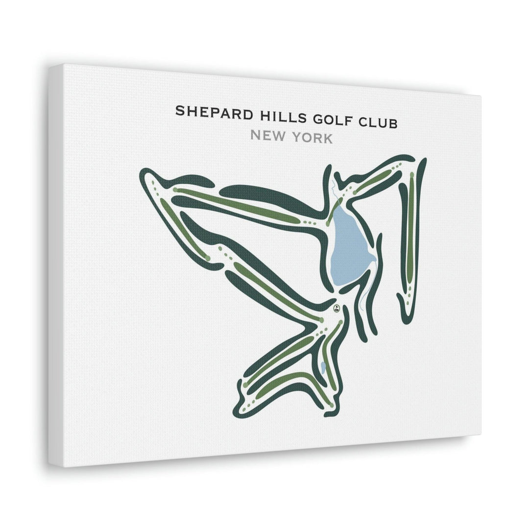 Shepard Hills Golf Club, New York - Printed Golf Courses - Golf Course Prints