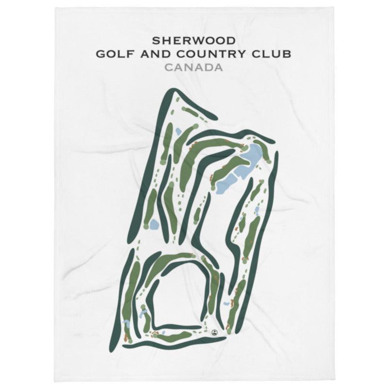 Sherwood Golf & Country Club, Canada - Printed Golf Courses - Golf Course Prints