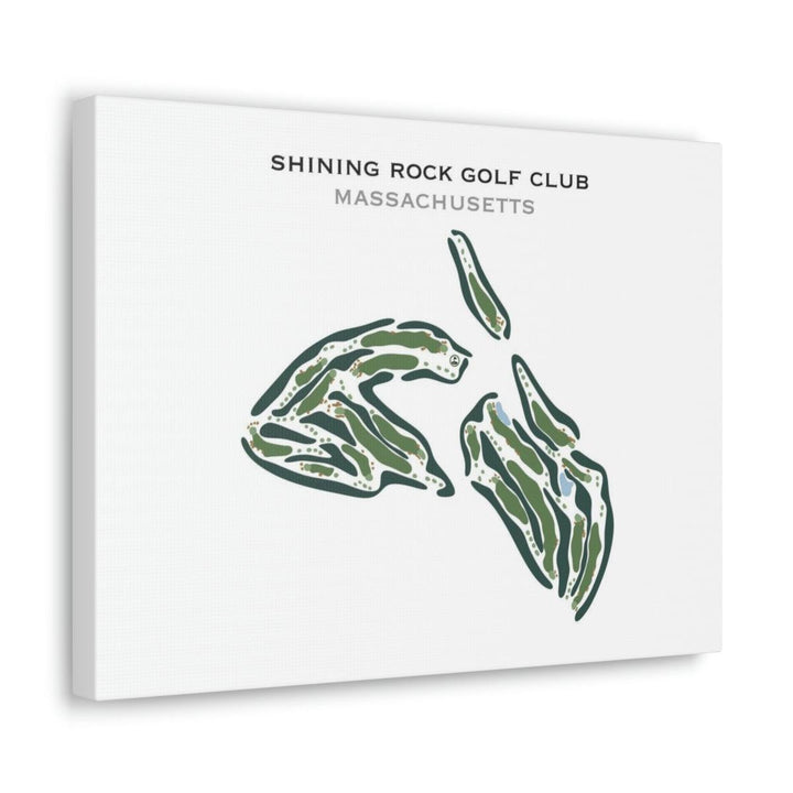 Shining Rock Golf Club, Massachusetts - Printed Golf Courses - Golf Course Prints