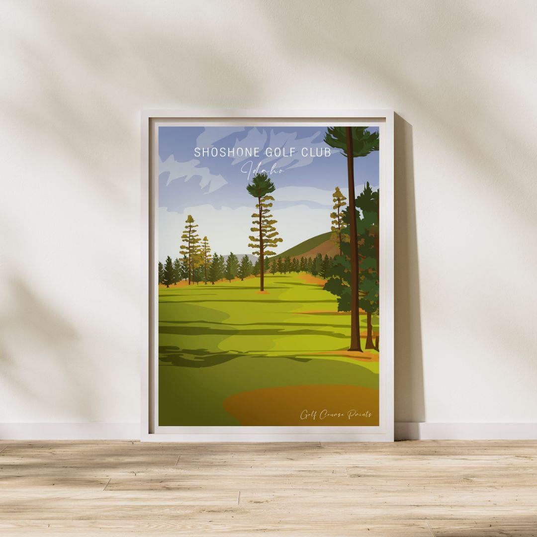 Shoshone Golf Club, Idaho - Signature Designs - Golf Course Prints