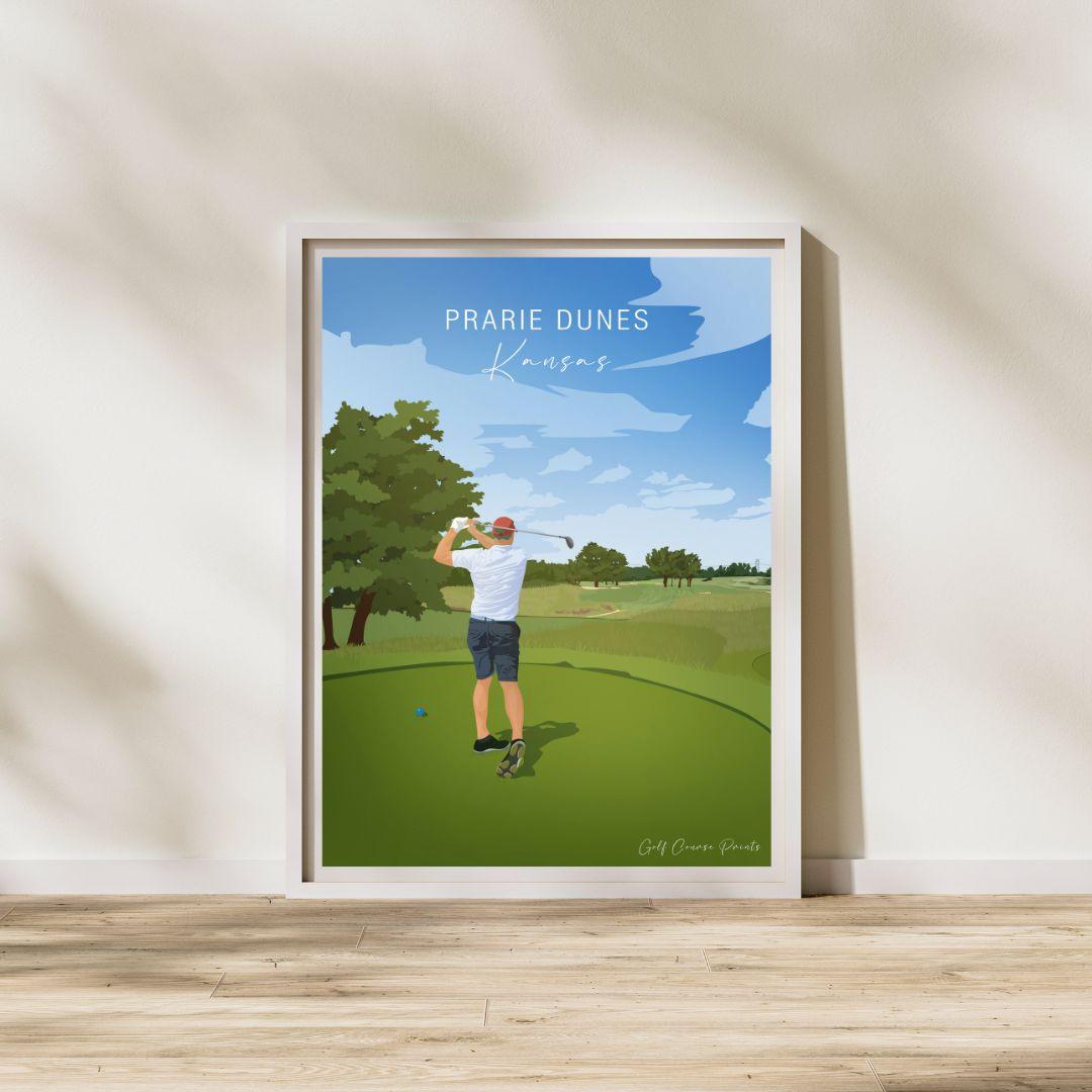 Prairie Dunes Country Club, Kansas - Signature Designs - Golf Course Prints