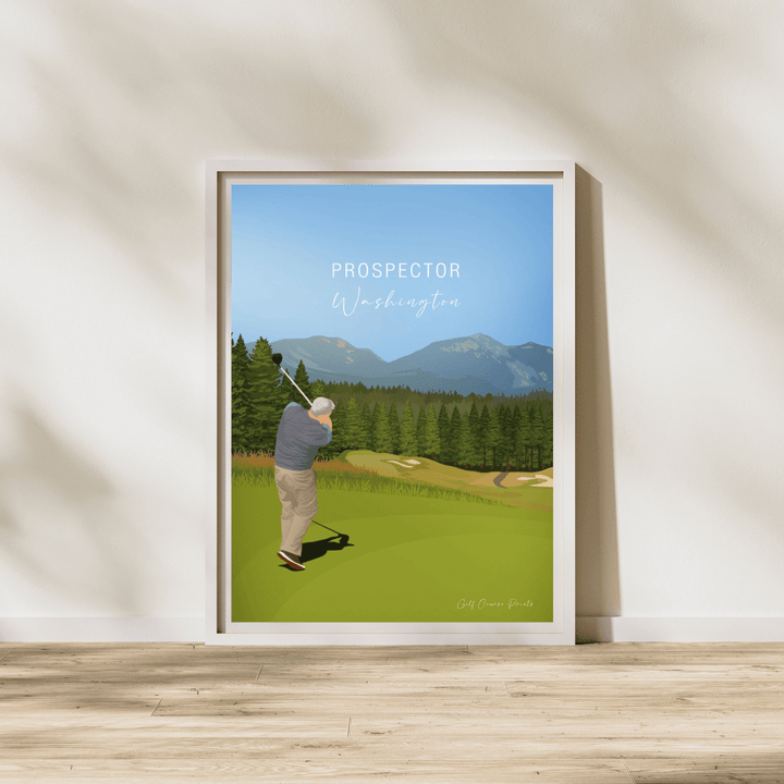 Prospector Golf Course, Washington - Signature Designs - Golf Course Prints