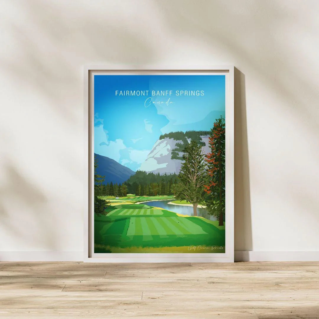 Fairmont Banff Springs, Canada Signature Designs Golf Course Prints
