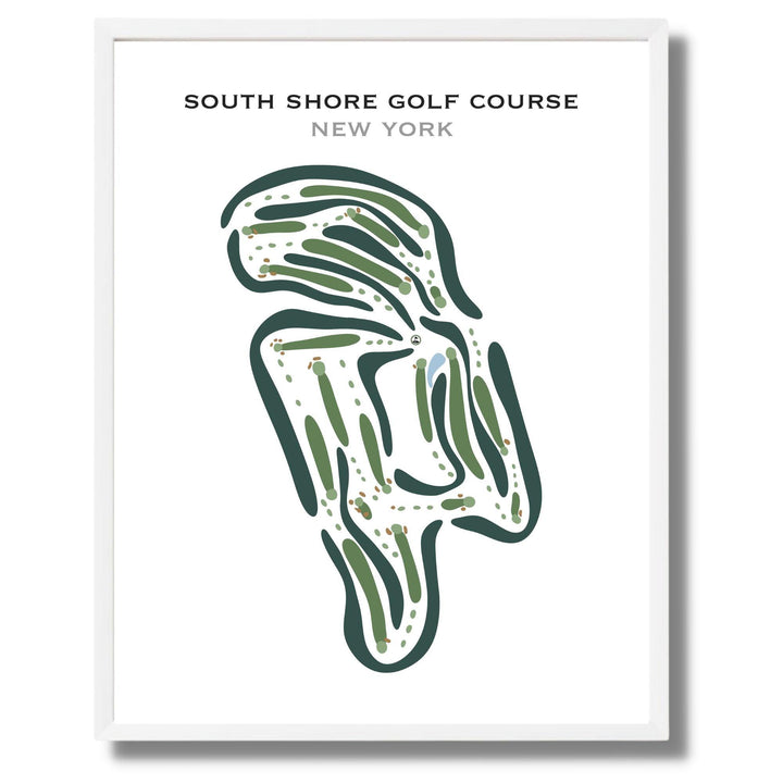 South Shore Golf Course, New York - Printed Golf Courses - Golf Course Prints