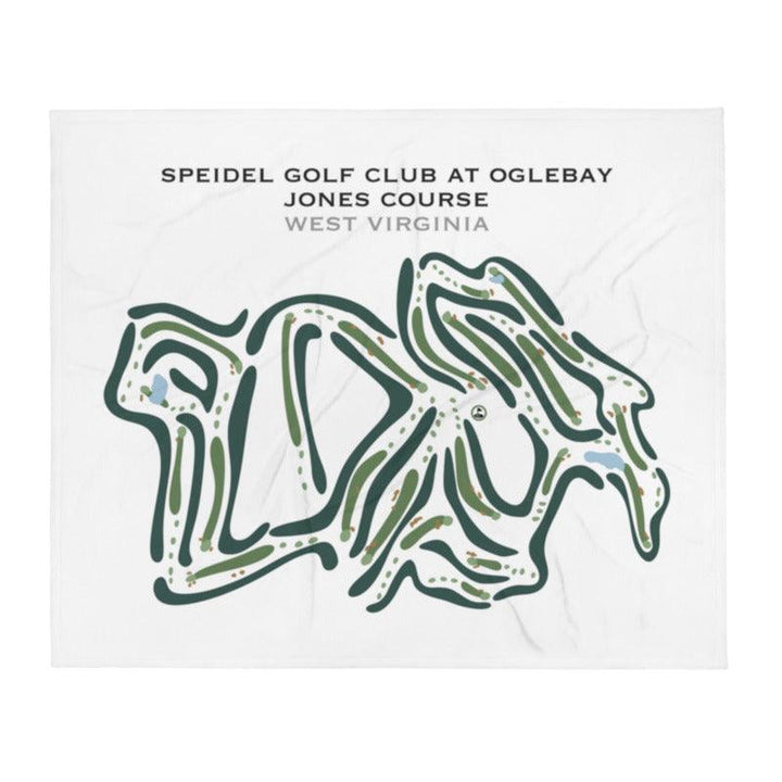 Speidel Golf Club at Oglebay Jones Course, West Virginia - Printed Golf Courses - Golf Course Prints