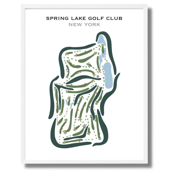Spring Lake Golf Club, New York - Printed Golf Courses - Golf Course Prints