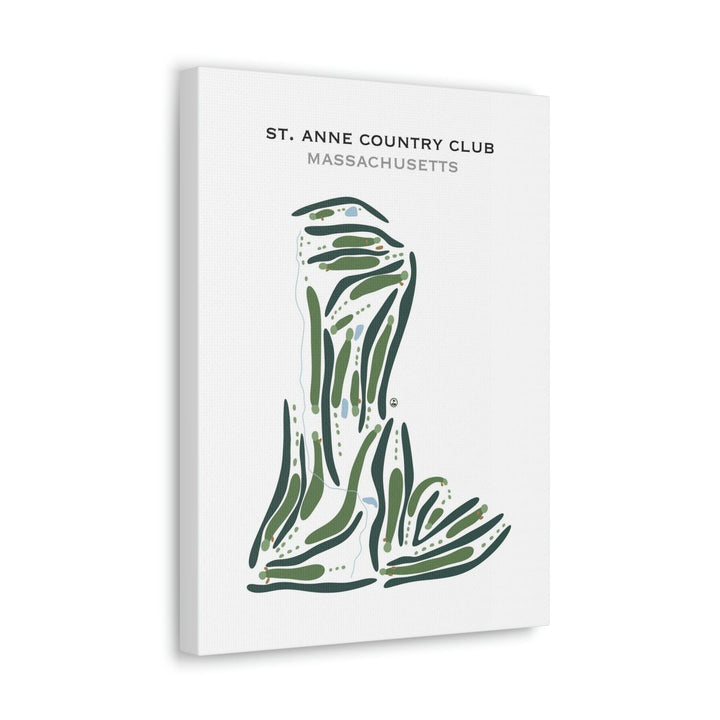 St. Anne Country Club, Massachusetts - Printed Golf Courses - Golf Course Prints