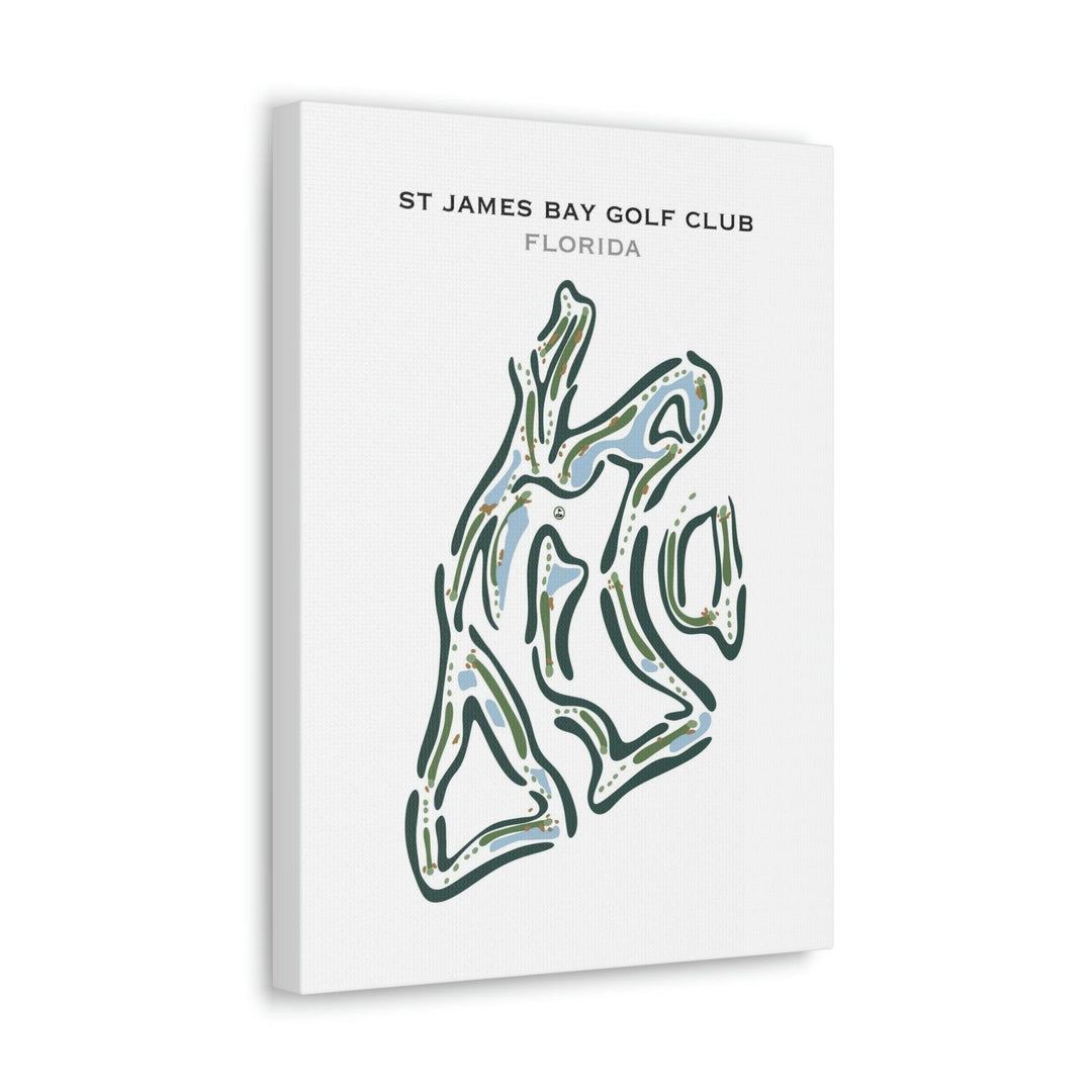 St James Bay Golf Club, Florida - Printed Golf Courses - Golf Course Prints