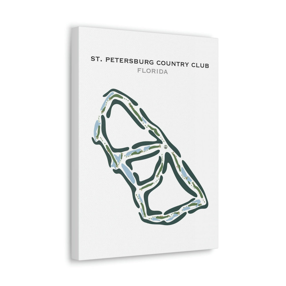 St. Petersburg Country Club, Florida - Printed Golf Courses - Golf Course Prints