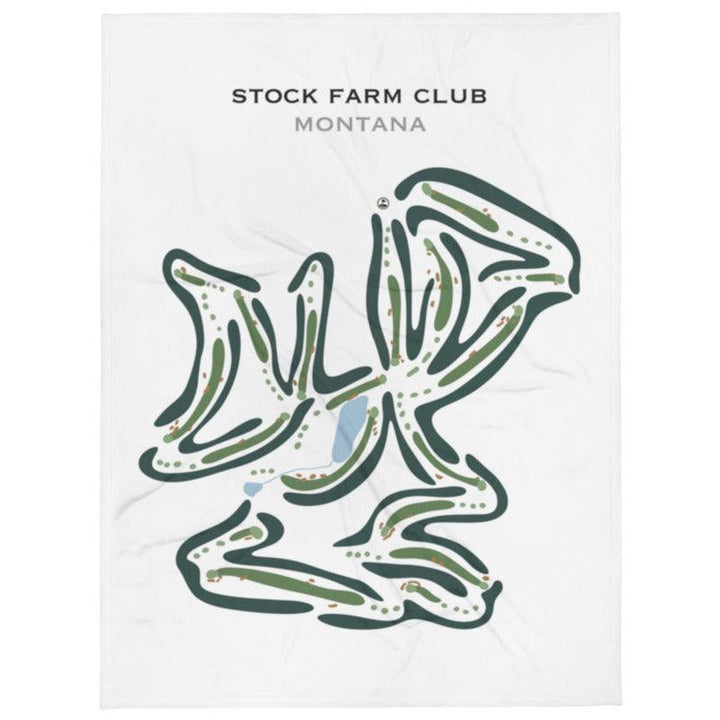Stock Farm Club, Montana - Printed Golf Courses - Golf Course Prints