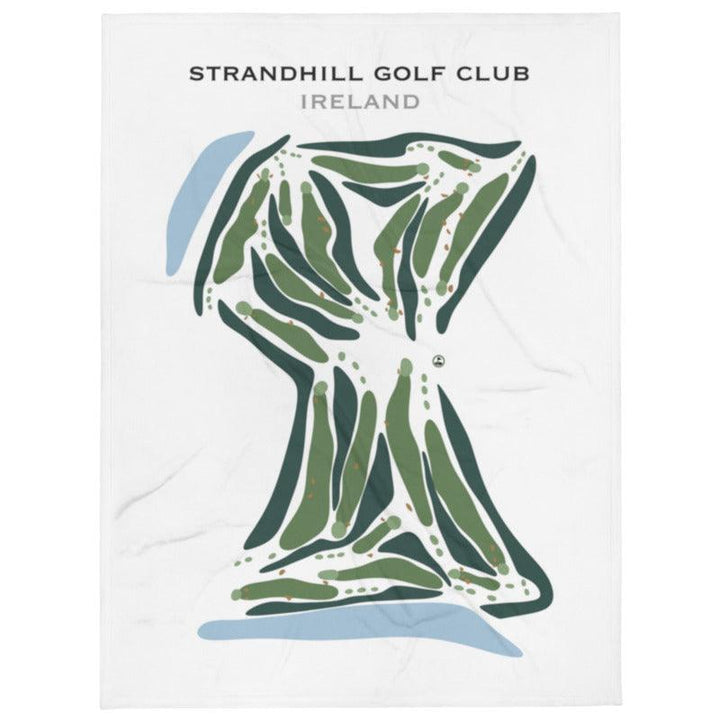 Strandhill Golf Club, Ireland - Printed Golf Courses - Golf Course Prints
