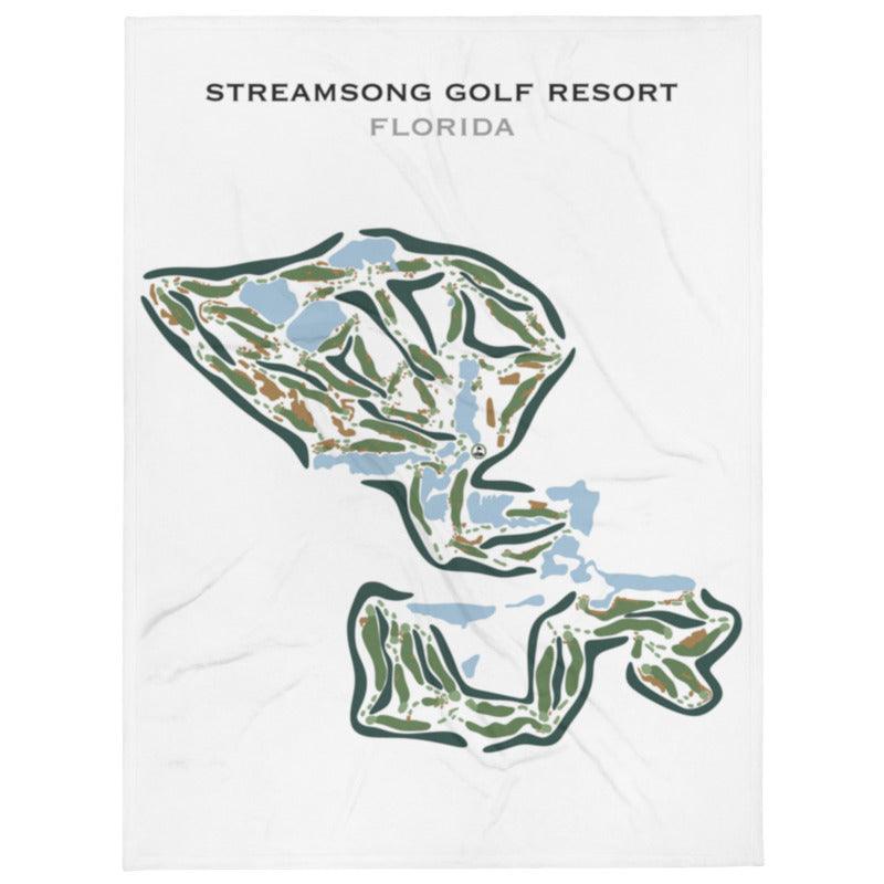 Streamsong Golf & ClubHouse, Florida - Printed Golf Courses - Golf Course Prints