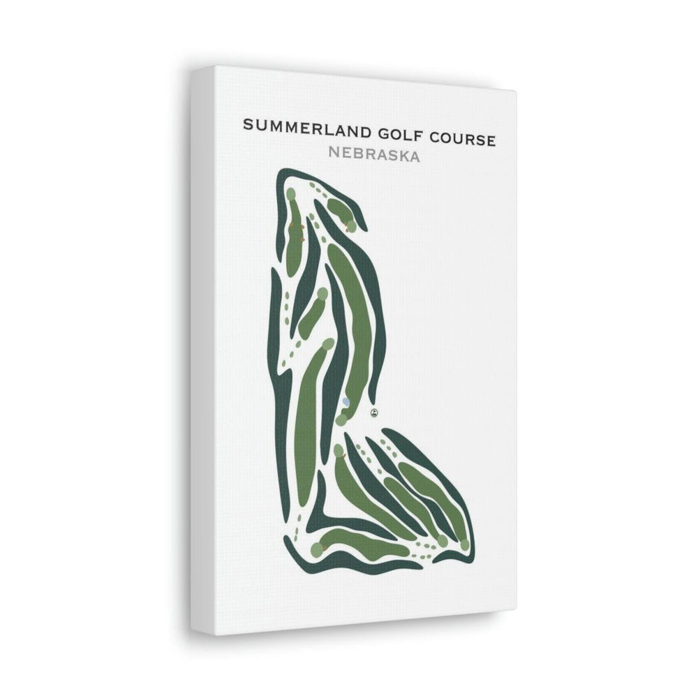 Summerland Golf Course, Nebraska - Printed Golf Courses - Golf Course Prints