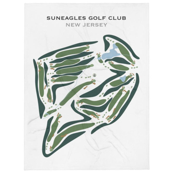 Suneagles Golf Club, New Jersey - Printed Golf Courses - Golf Course Prints