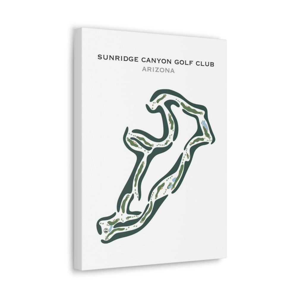 SunRidge Canyon Golf Club, Arizona - Printed Golf Courses - Golf Course Prints