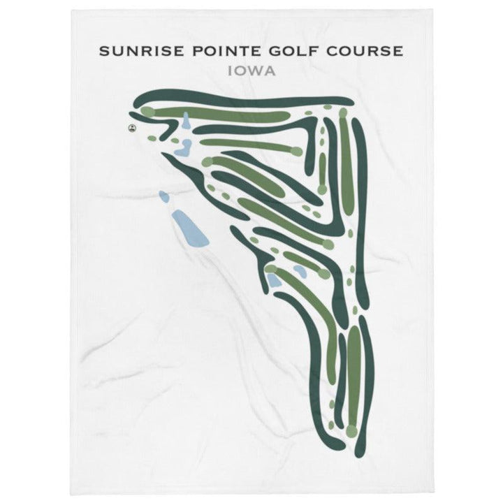 Sunrise Pointe Golf Course, Iowa - Printed Golf Courses - Golf Course Prints