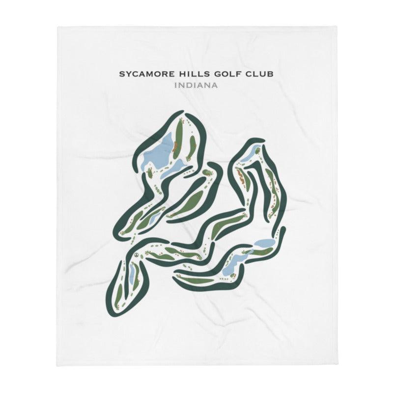 Sycamore Hills Golf Club, Indiana - Printed Golf Courses - Golf Course Prints