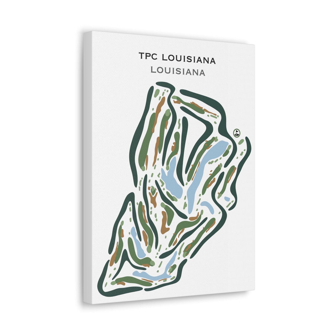 TPC Louisiana Golf Course, Louisiana - Printed Golf Courses - Golf Course Prints