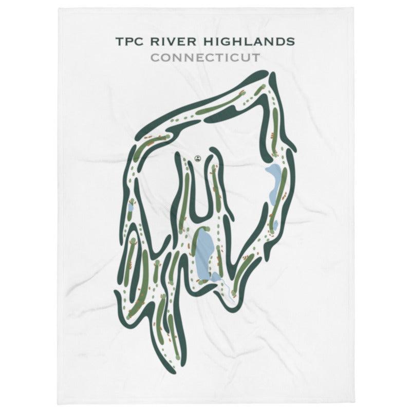 TPC River Highlands, Connecticut - Printed Golf Courses - Golf Course Prints