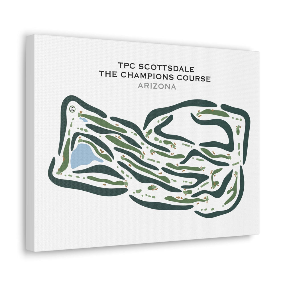 TPC Scottsdale The Champions Course, Arizona - Printed Golf Courses - Golf Course Prints