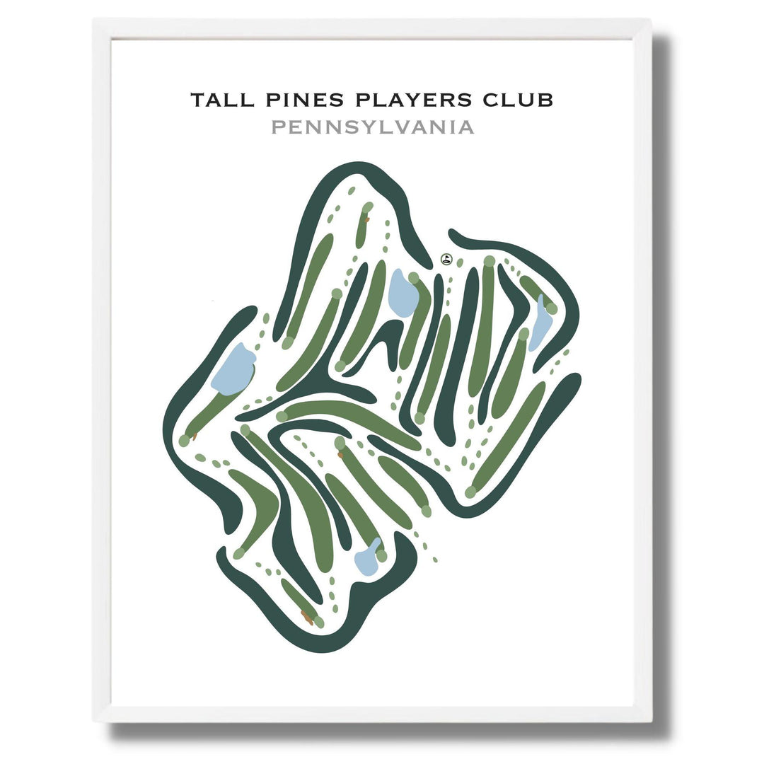 Tall Pines Players Club, Pennsylvania - Printed Golf Courses - Golf Course Prints