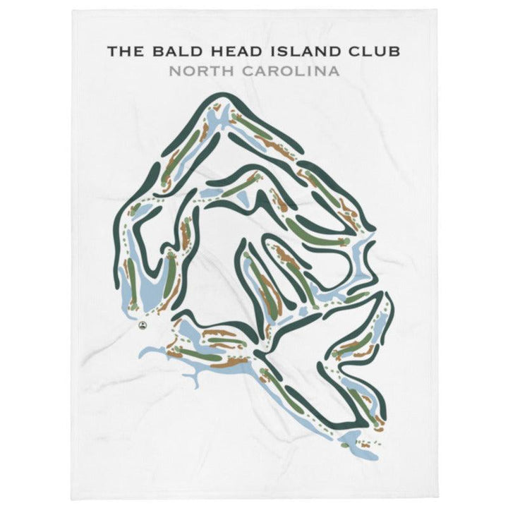 The Bald Head Island Club, North Carolina - Printed Golf Courses - Golf Course Prints